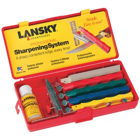 LANSKY PROFESSIONAL CONTROLLED-ANGLE KNIFE SHARPENING SYSTEM